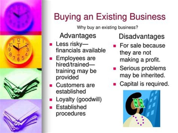 What are the advantages and advantages of buying an existing business?
