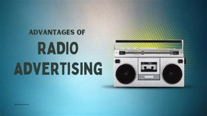 What are the advantages and disadvantages of radio media?