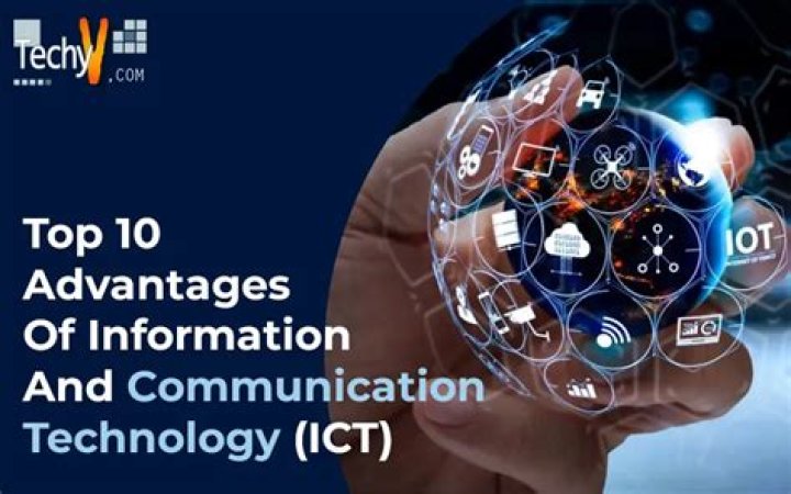 What are the advantages of information and communication technology?