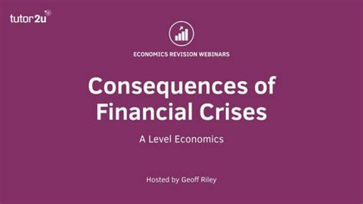 What are the consequences of financial crises?