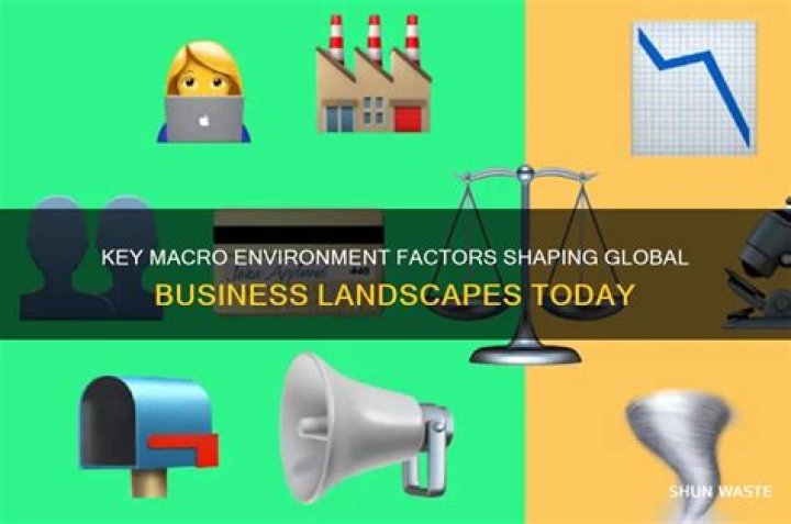 What are the factors affecting macro environment?