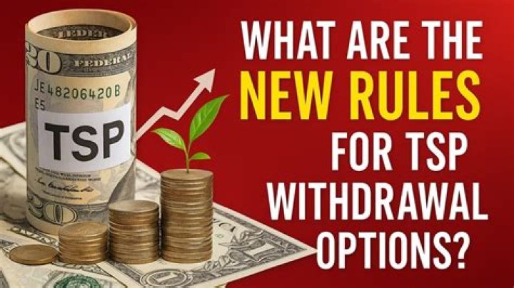What are the new rules for TSP withdrawal options?