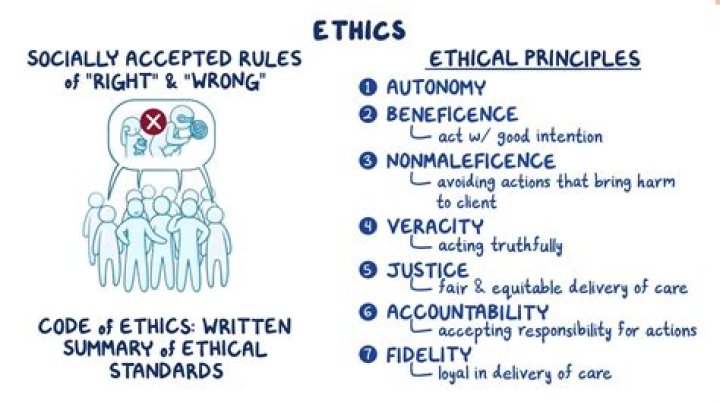 What are the principles of ethical conduct?