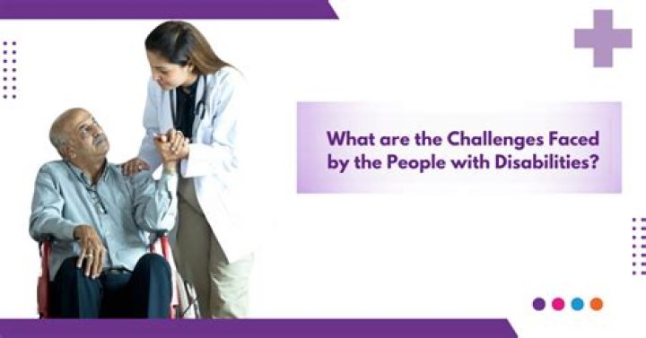 What are the problems faced by person living with disabilities?