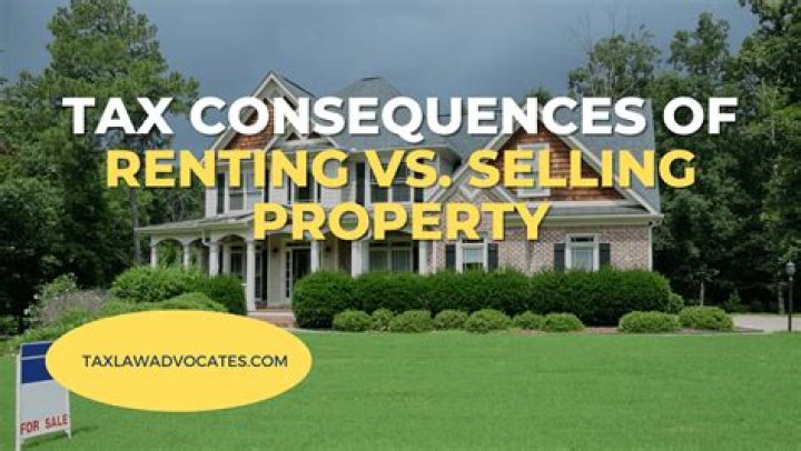 What are the tax consequences of renting an inherited house?