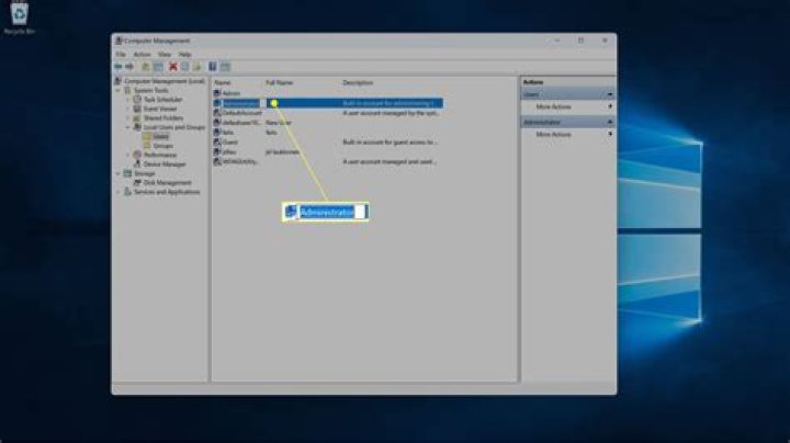 What can a temporary administrator do?