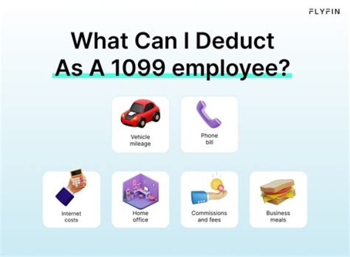 What can I deduct against 1099 income?