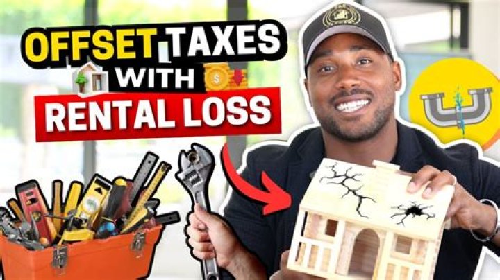What can rental losses be offset against?