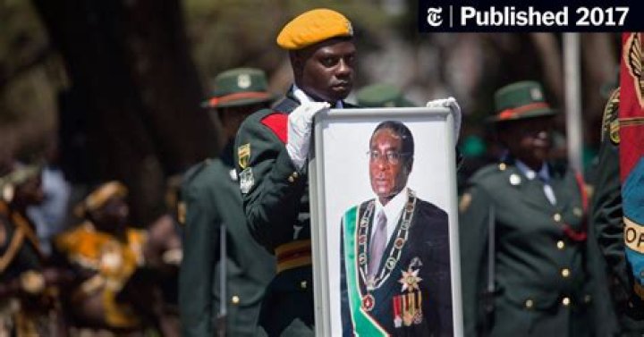 What caused the 2017 coup in Zimbabwe?