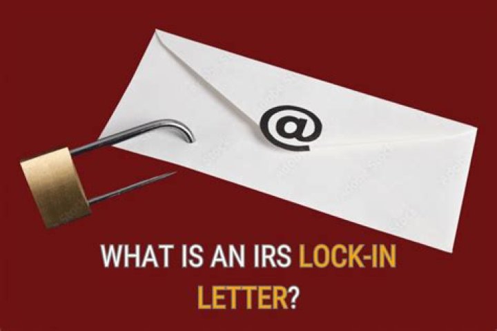 What do I do if I receive a lock in letter?