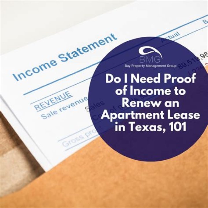 What do I need for proof of income?