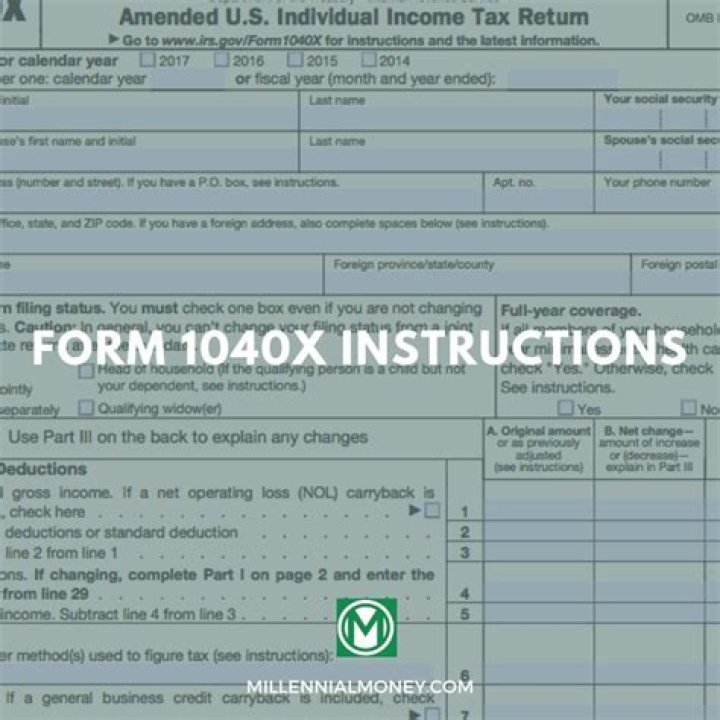What do I need to know about Form 1040X?