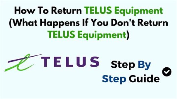 What do I need to return to TELUS?