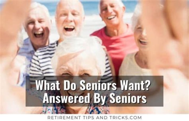 What do seniors want to talk about?