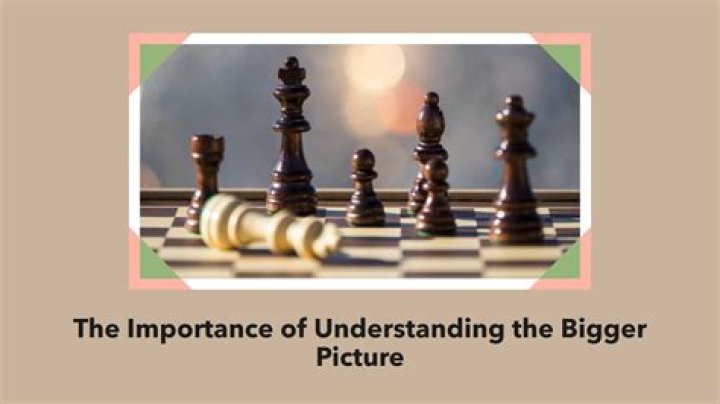 What do you call a person who can see the bigger picture?