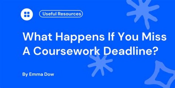 What do you do if you miss a work deadline?