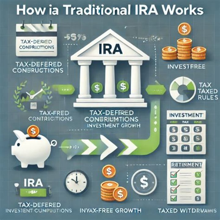 What do you do with money in a traditional IRA?
