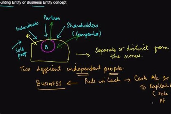What do you mean by business entity principle?