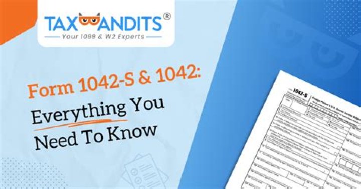 What do you need to know about the 1042 tax form?