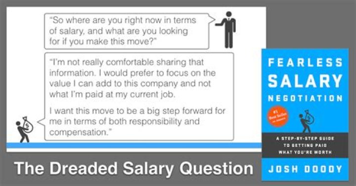 What do you say when asked about current salary?