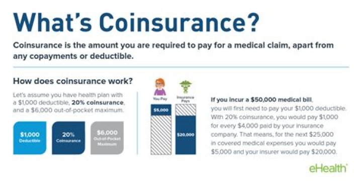 What does 5% coinsurance mean?