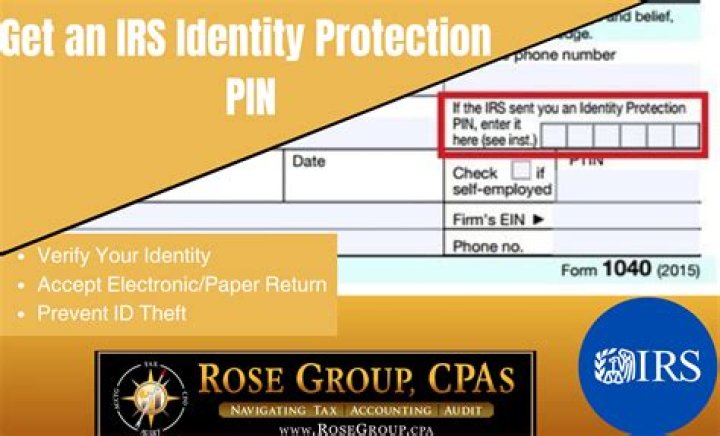 What does an IP pin do for the IRS?