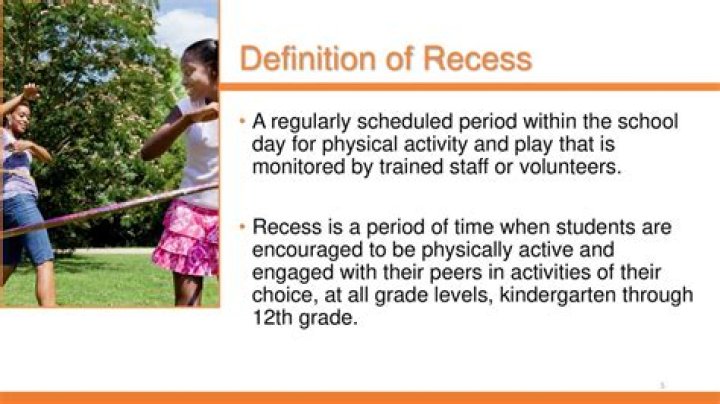 What does between terms or recess period mean?