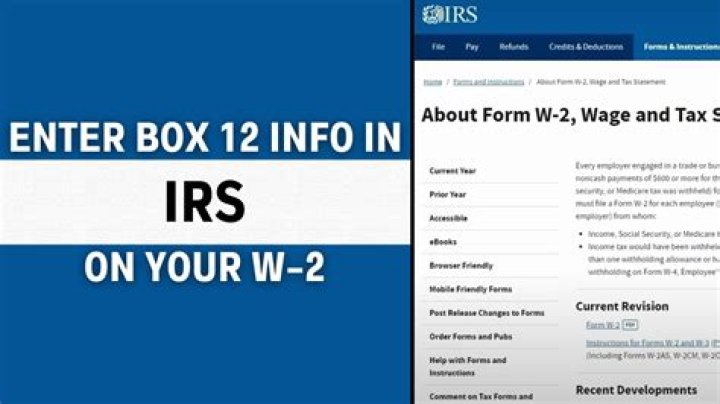 What does Box 12 g mean on W-2?