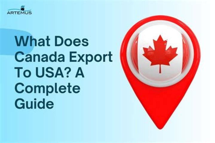What does Canada sell to USA?
