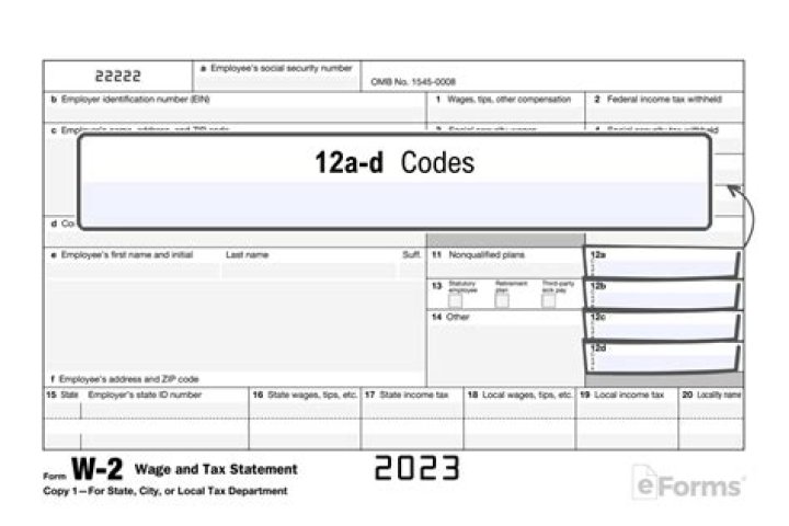 What does Code J mean on W-2?