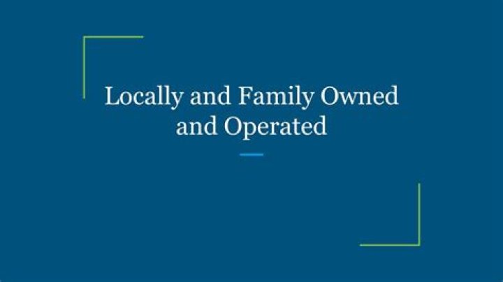 What does family-owned and operated mean?