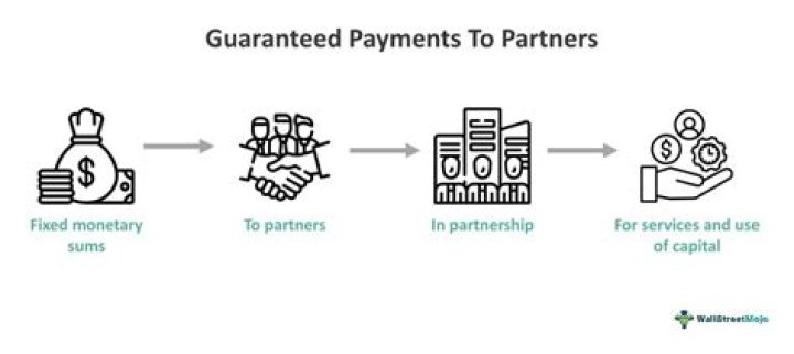 What does guaranteed payments to partners mean?