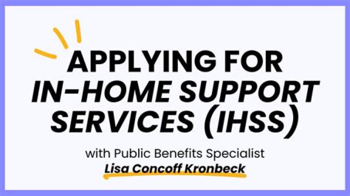 What does in-home support services mean?
