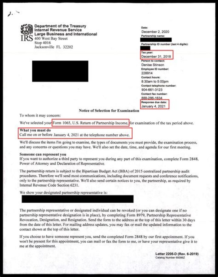 What does it mean when someone is audited by the IRS?