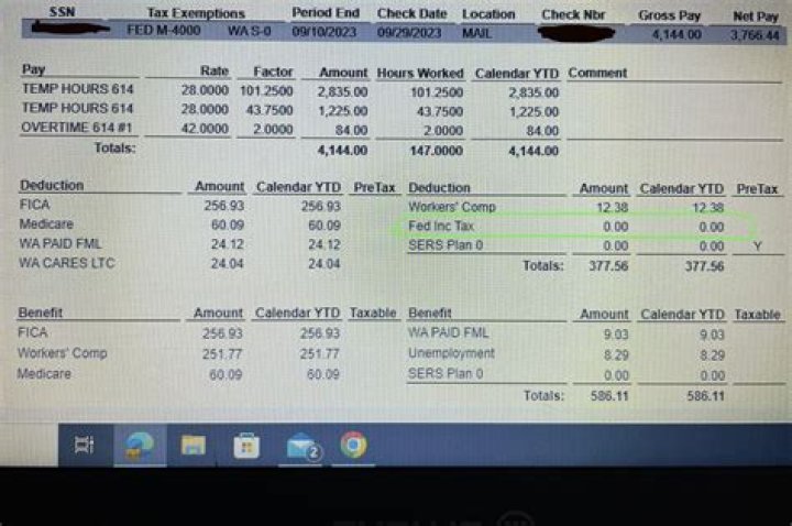 What does it mean when you have no federal income tax withheld?
