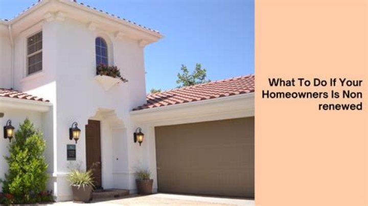 What does non renewed mean?