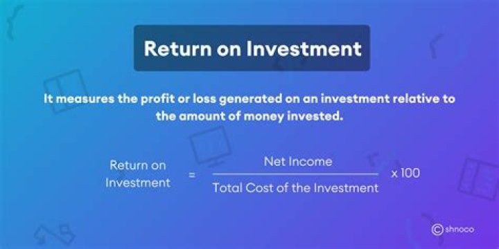 What does return on investment tell you?