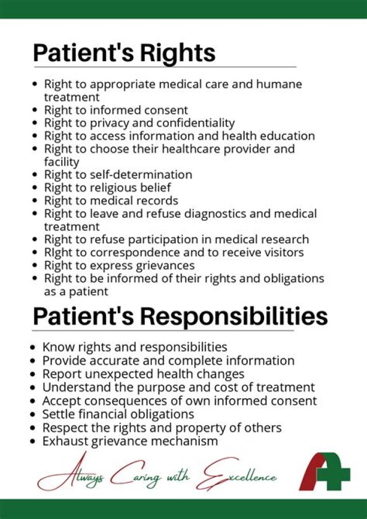 What does the Bill of rights say about healthcare?