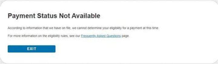 What does the payment status not available mean?