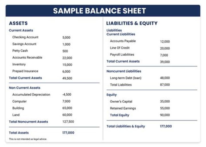 What goes in cash on balance sheet?