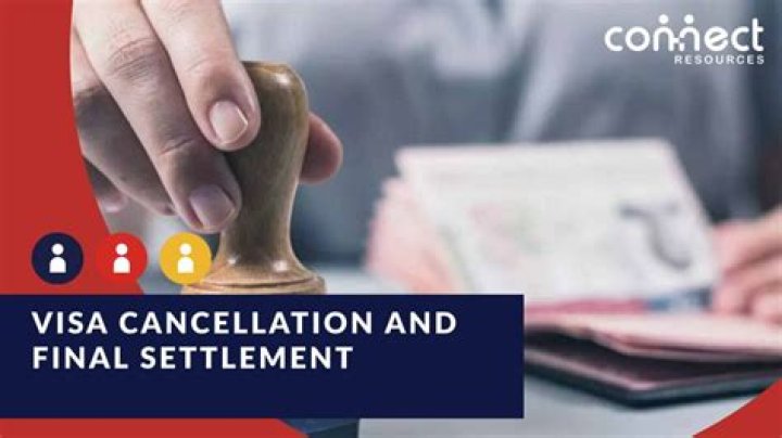 What happens after visa cancellation in UAE?