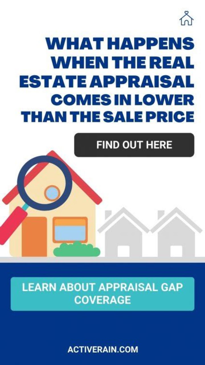 What happens if home appraisal is less than sale price?