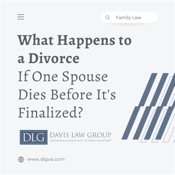 What happens if one spouse dies before divorce is final in Texas?