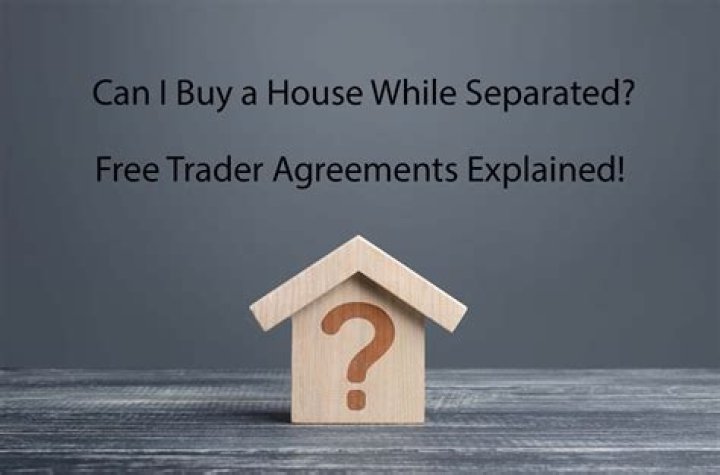What happens if you buy a house while separated?