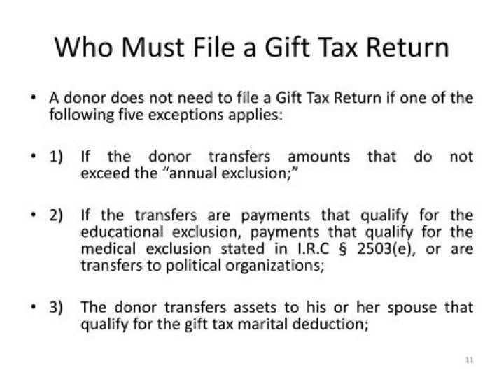 What happens if you fail to file a gift tax return?
