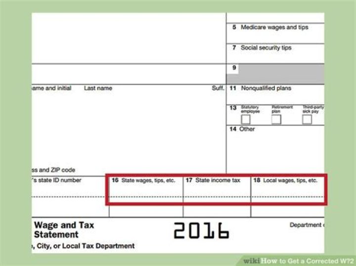 What happens if you get a corrected W-2?
