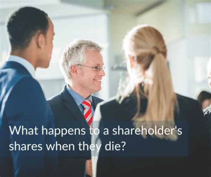 What happens to a corporation if a shareholder dies?