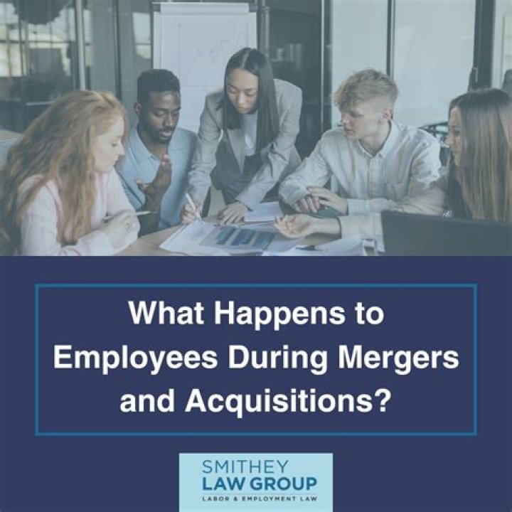 What happens to employees in a merger?