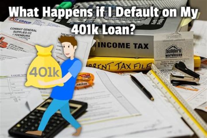 What happens to my 401k If I default on a loan?