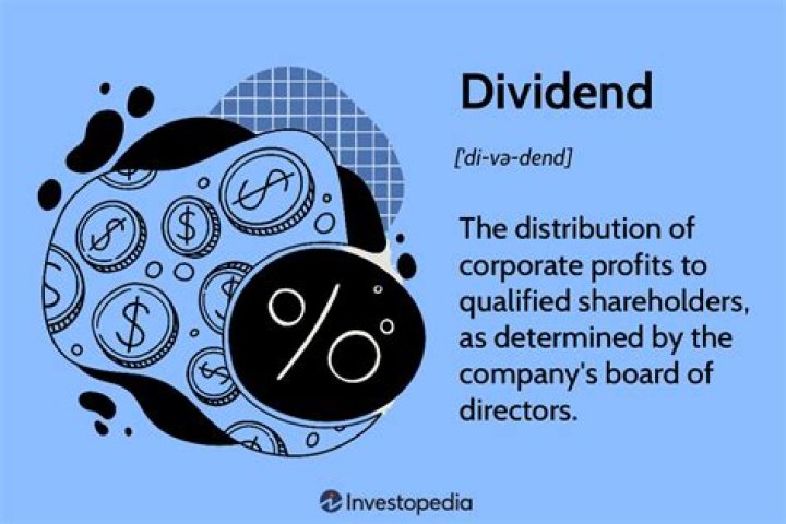What happens when a company distributes dividends?